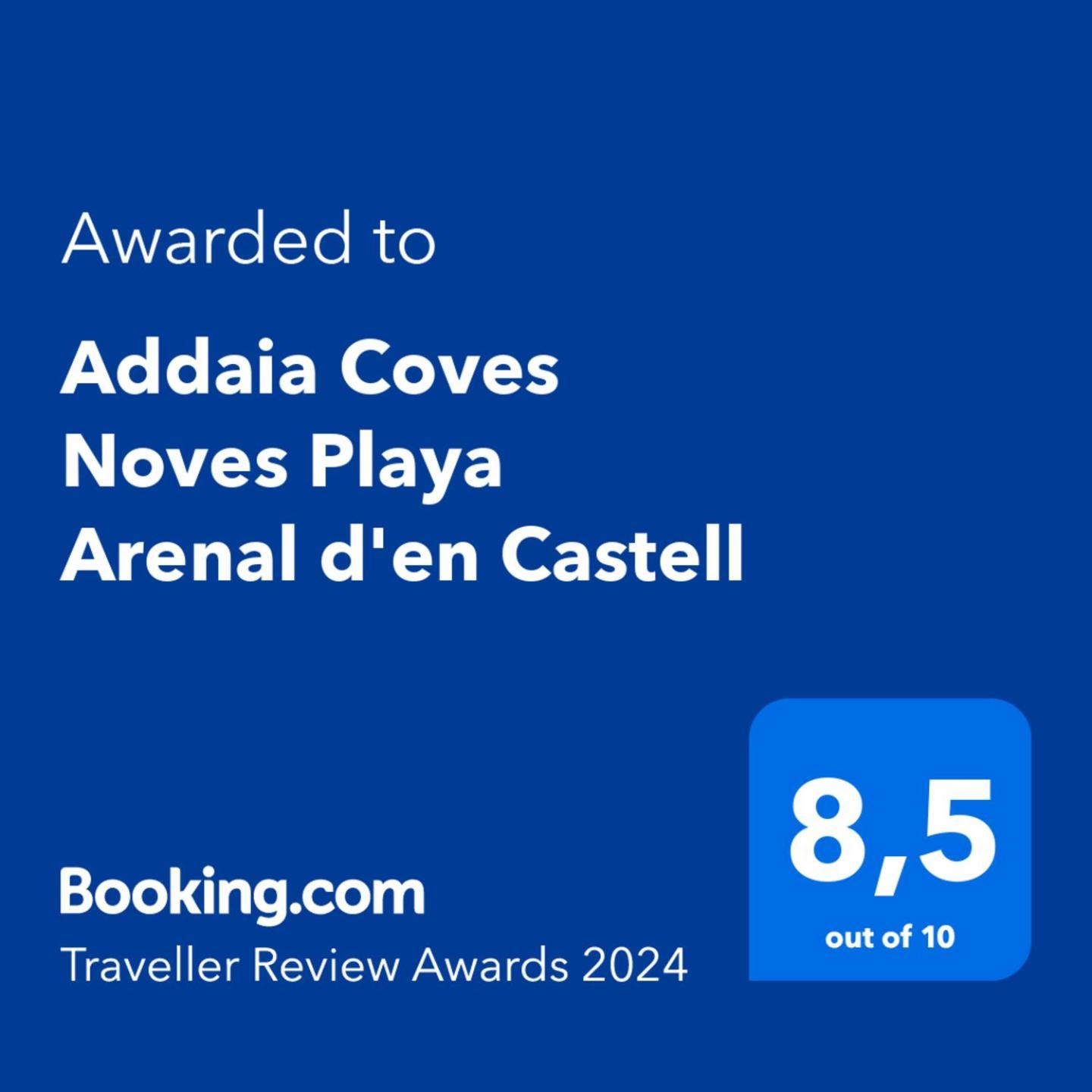 Apartament Addaia Coves Noves Playa Arenal D'En Castell Es Mercadal Zewnętrze zdjęcie